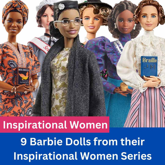 10 Barbie Dolls from their Inspirational Women Series that Remember Strong Historic Women