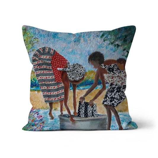 Wash Day Cushion - Miss Brooks Loves Books